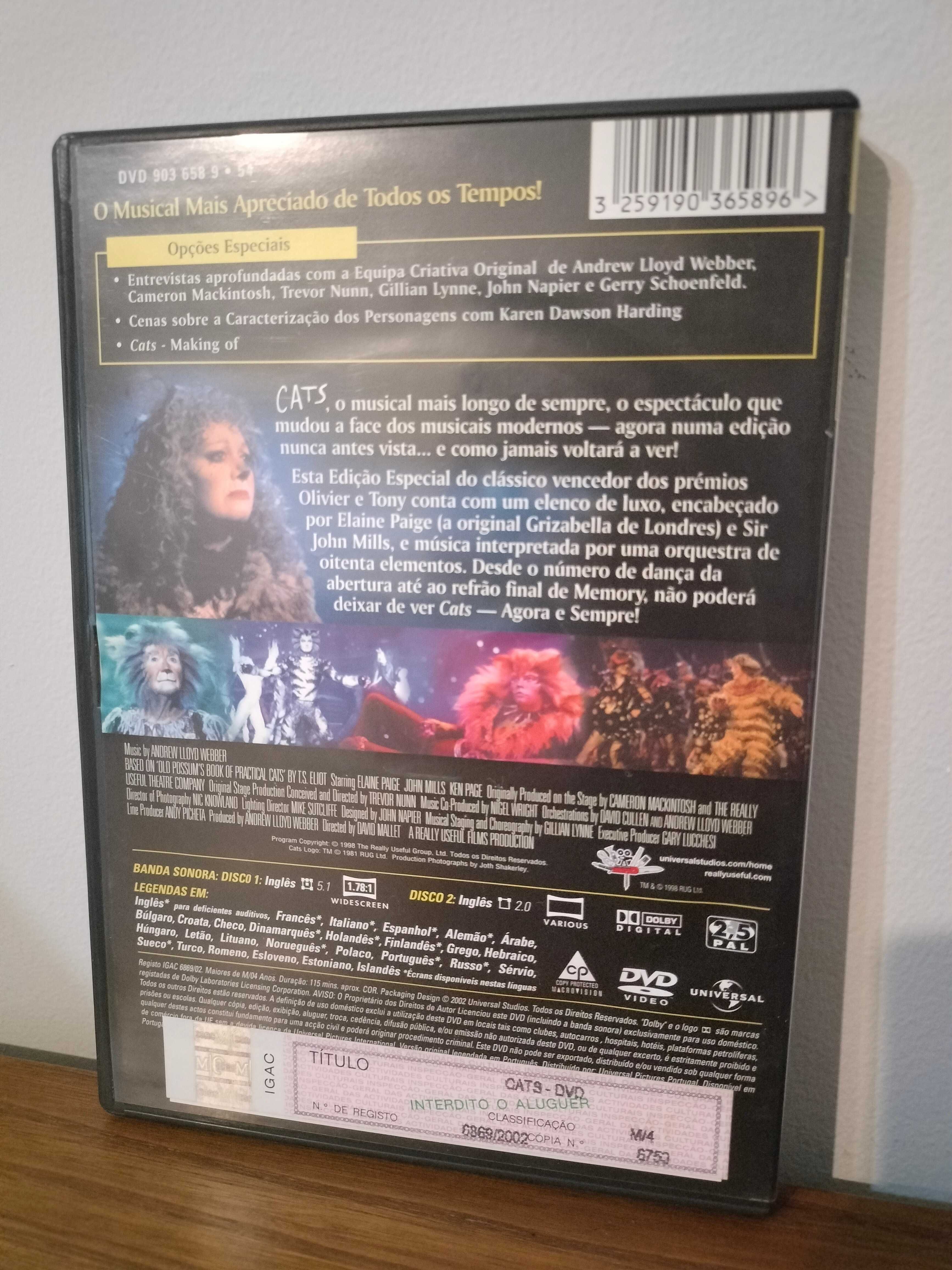 Filme DVD: Cats 1998