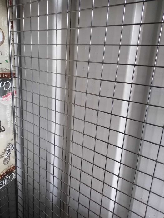 Сітка металева біла 2х1м, хромована