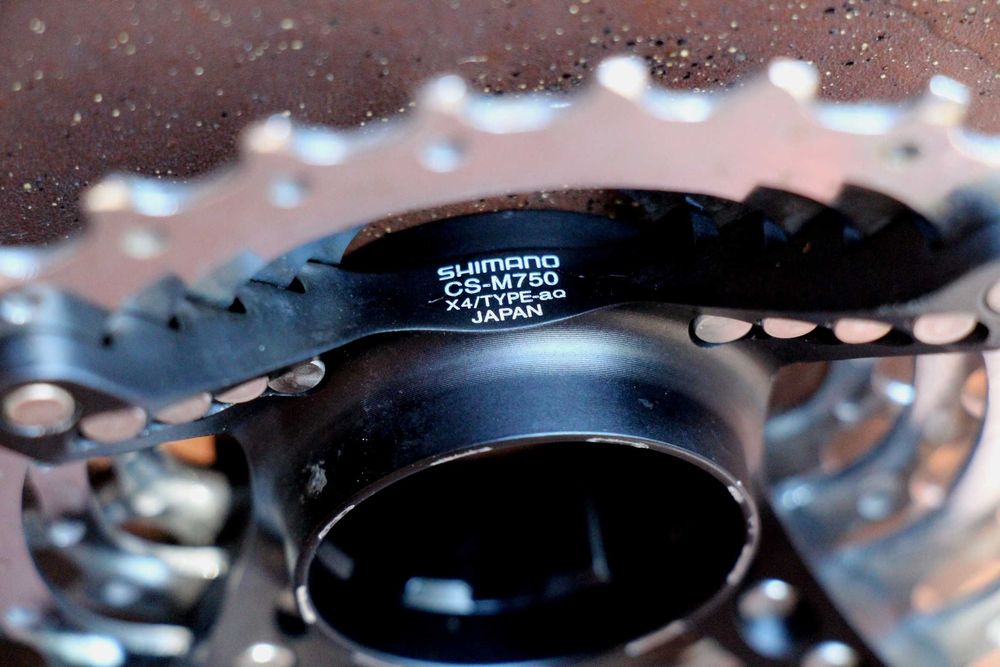 Kaseta Shimano Deore XT CS-M750 Super stan stalowe koronki !!!