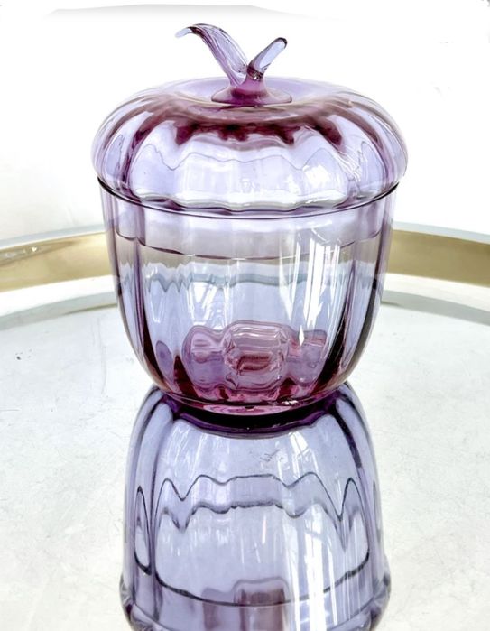 Винтажная сахарница в форме яблока ручная работа