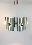 Lampa wisząca D156 POLAM PRL, retro,  vintage, space age, midcentury