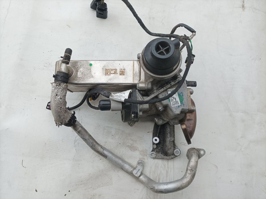 Chłodnicza EGR z zaworem AUDI 3.0TDI 210kw DDV