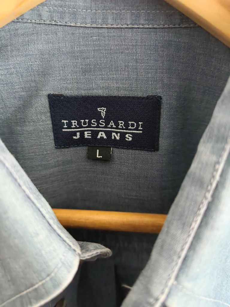 Męska koszula Trussardi Jeans Regular Fit L