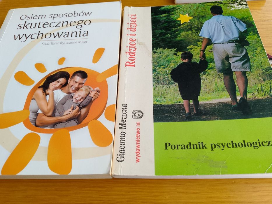 Poradniki psychologiczne dla rodziców 2 książki