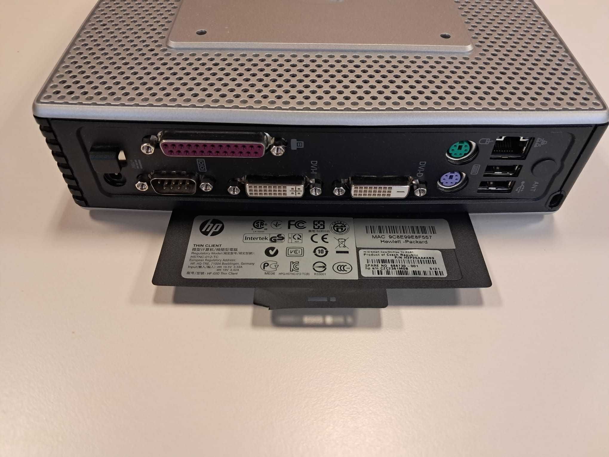 Terminal HP t510 Thin Client (dois Monitores)