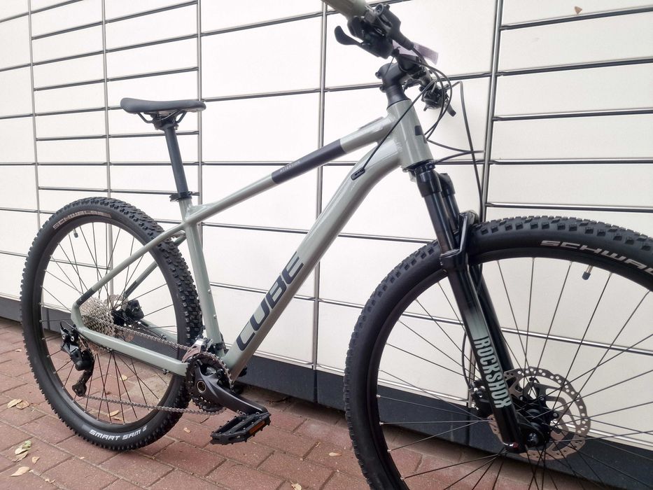 -37% NOWY CUBE Attention / rozm. L / Deore 2x11 / Rock Shox Air FV23%