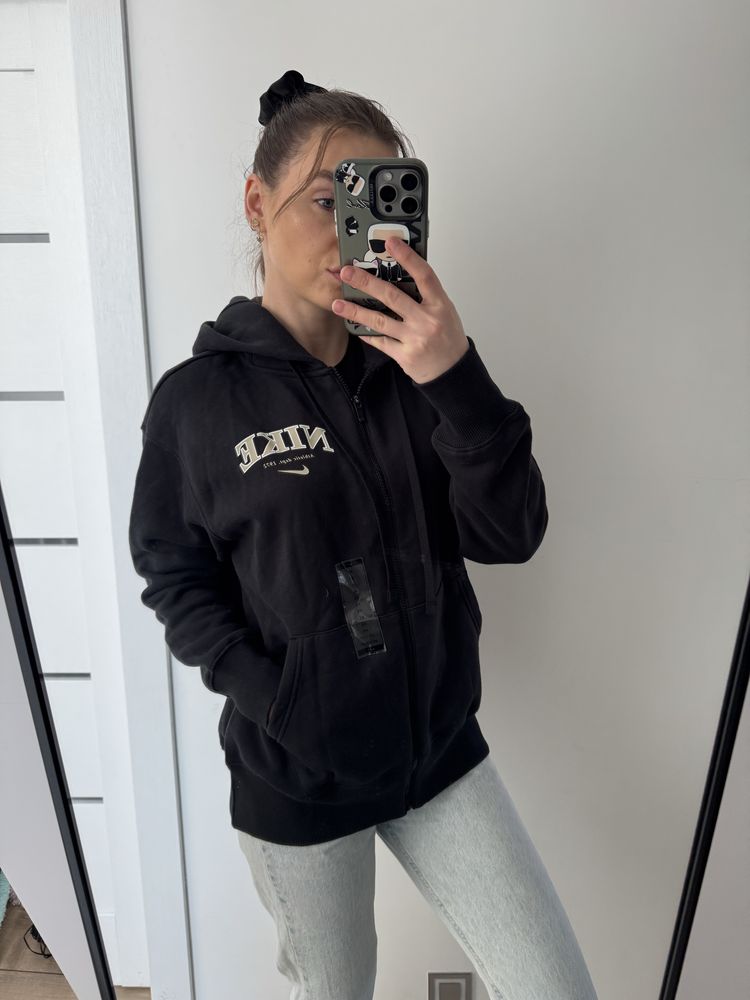 Bluza czarna Nike z kapturem nowa z metką