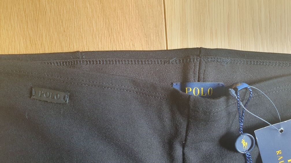 Polo Ralph Lauren - nowe legginsy - XS - czarne