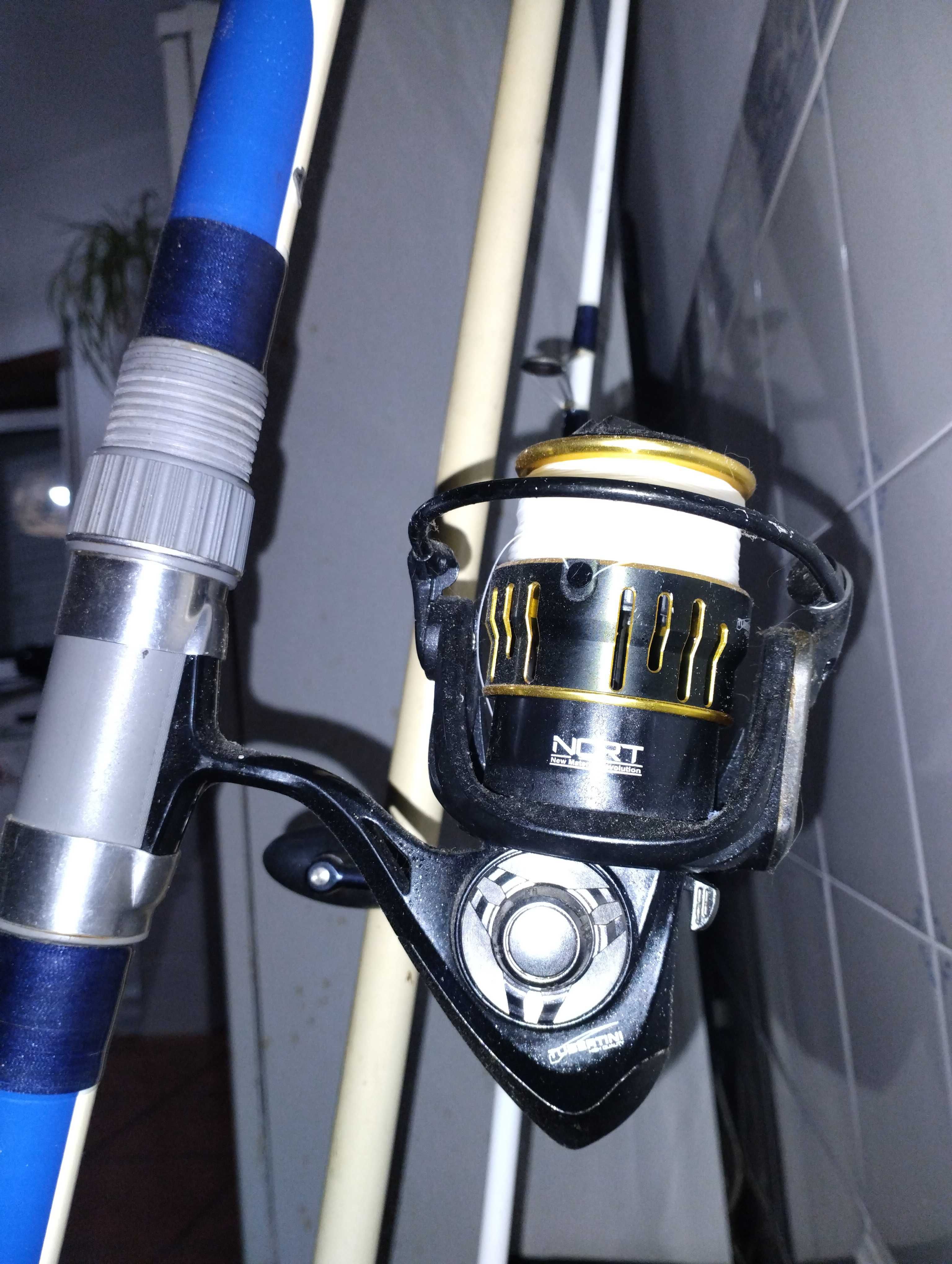 Carreto tubertini com cana shimano