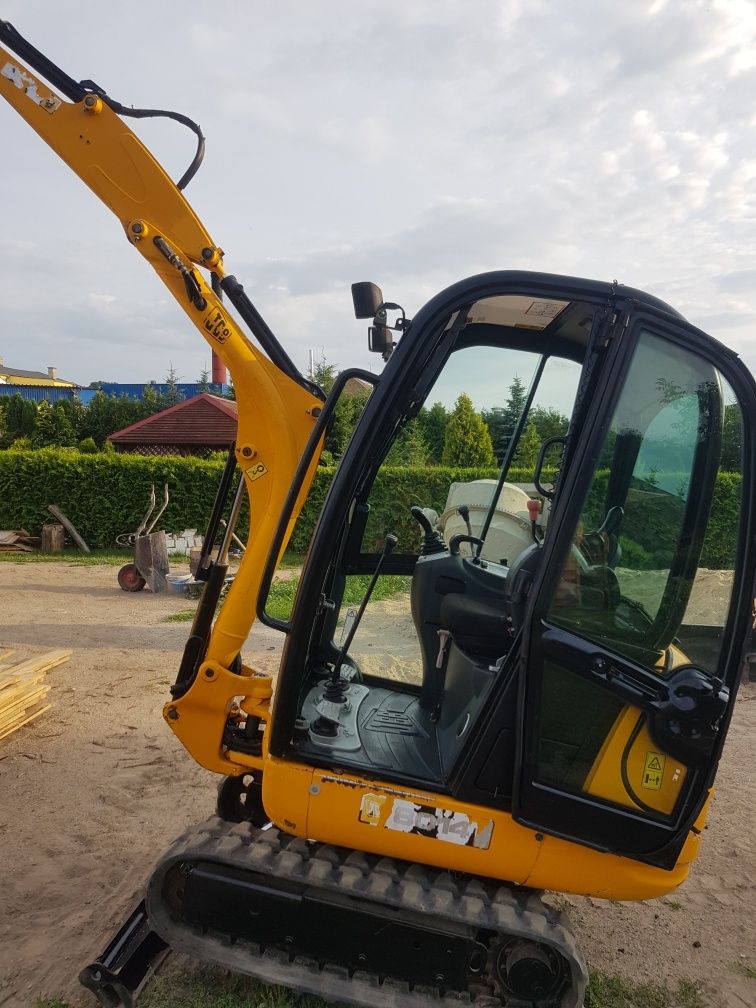 Koparka.Usługi mini koparką  jcb oraz miejską wywrotka  3 strony