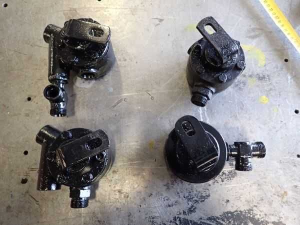 Zawór hydrauliczny , Zawory dwudrożny i trzydrożny