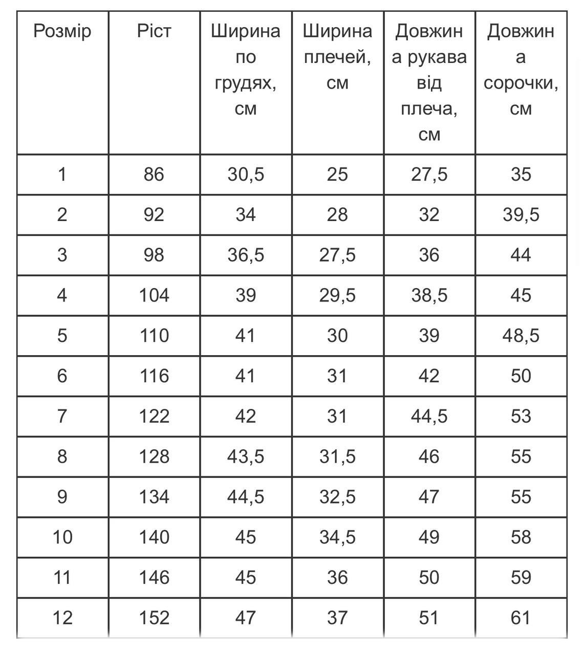 Вишиванка для хлопчика, вишита сорочка на хлопчика