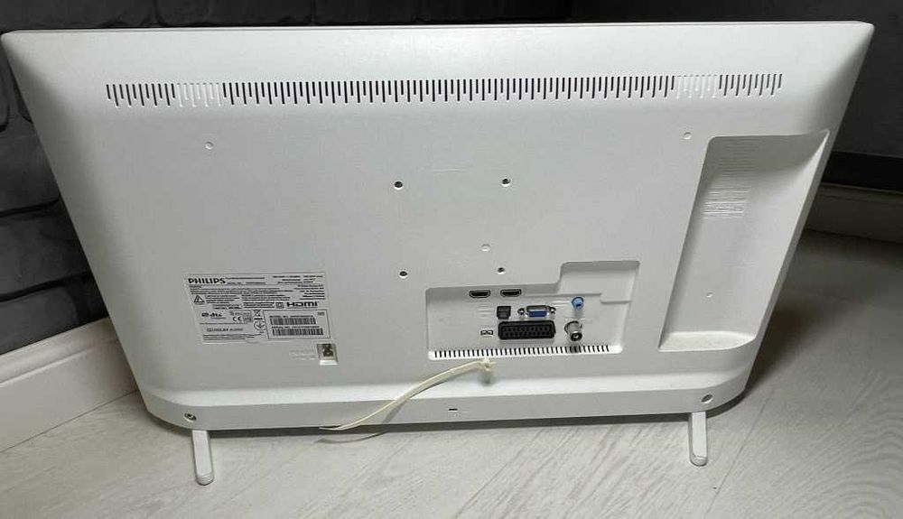Tv LED 24 cale Philips 24PHT4032 Full HD Usb dvb-t2 Biały