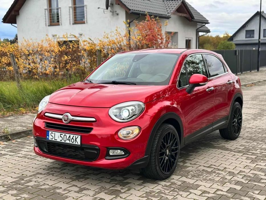 Fiat 500X 1.4T 140KM Full Opcja AluR19 BBS+Xenon+Navi+Skóra+Kamera Cofania+G.Fot