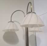 Lampa podłogowa stare złoto