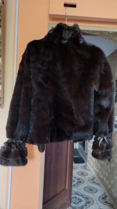 Kożuszek futerko damskie naturalne