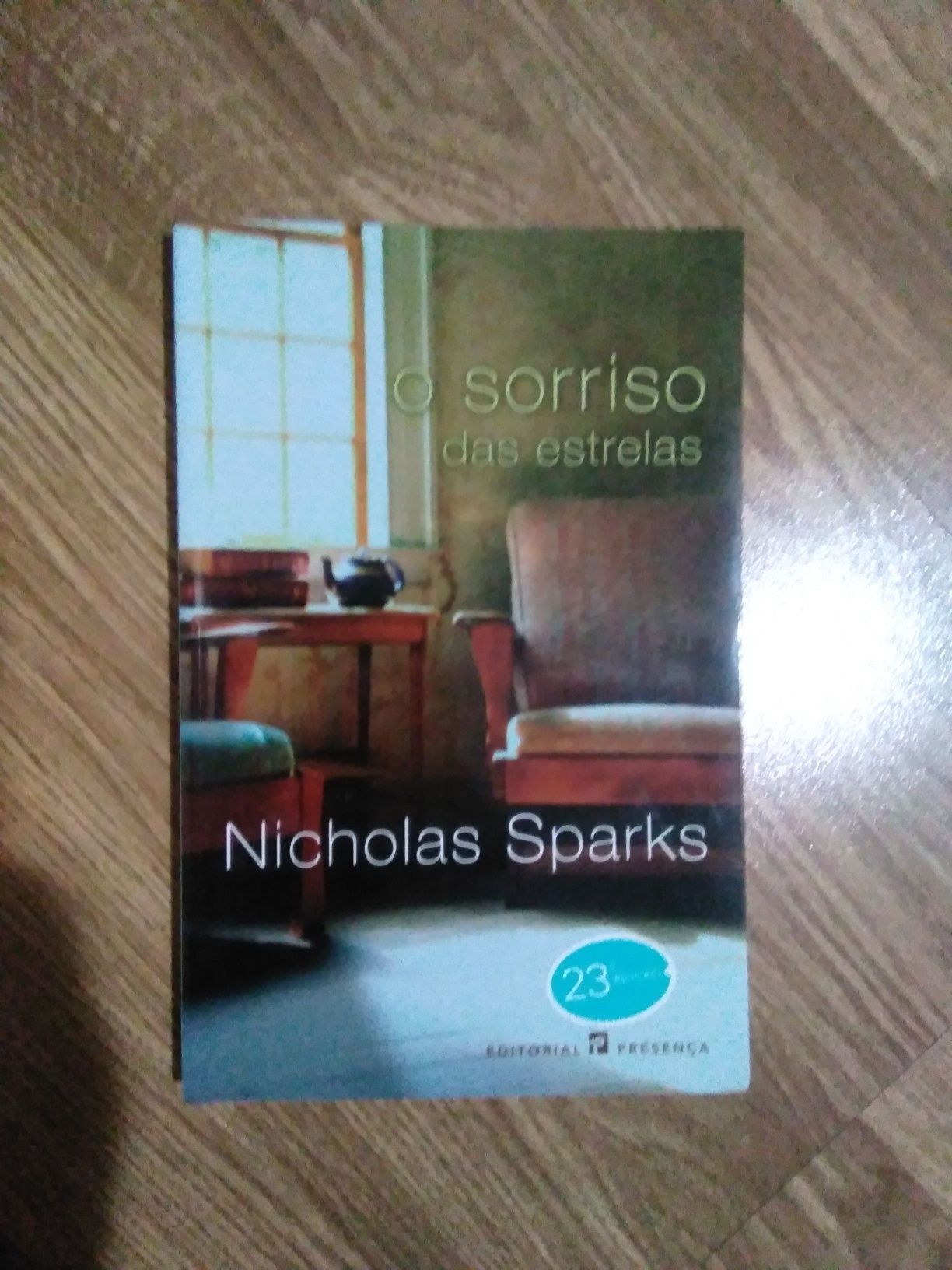 Livro de Nicholas Sparks " O sorriso das estrelas" - romance