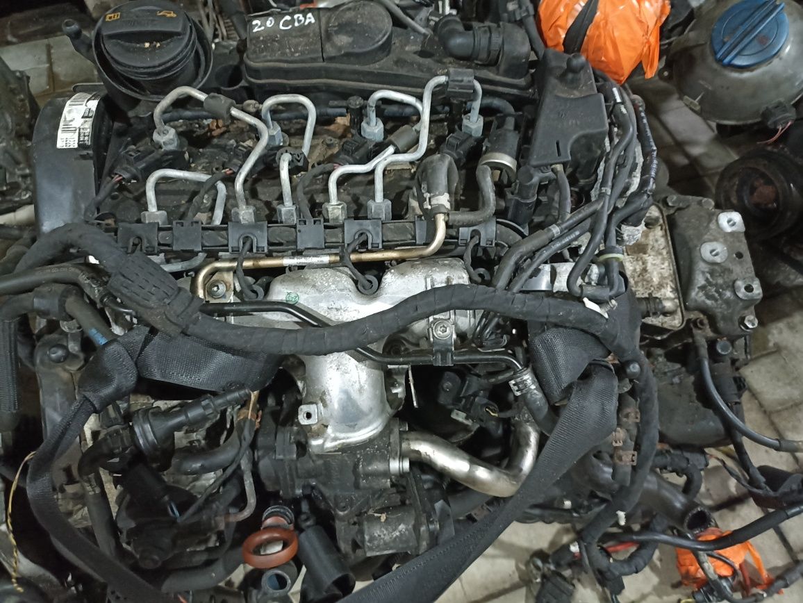 Двигун, мотор 1.9 bls, brr. 2.0 cba, bmm, bmp