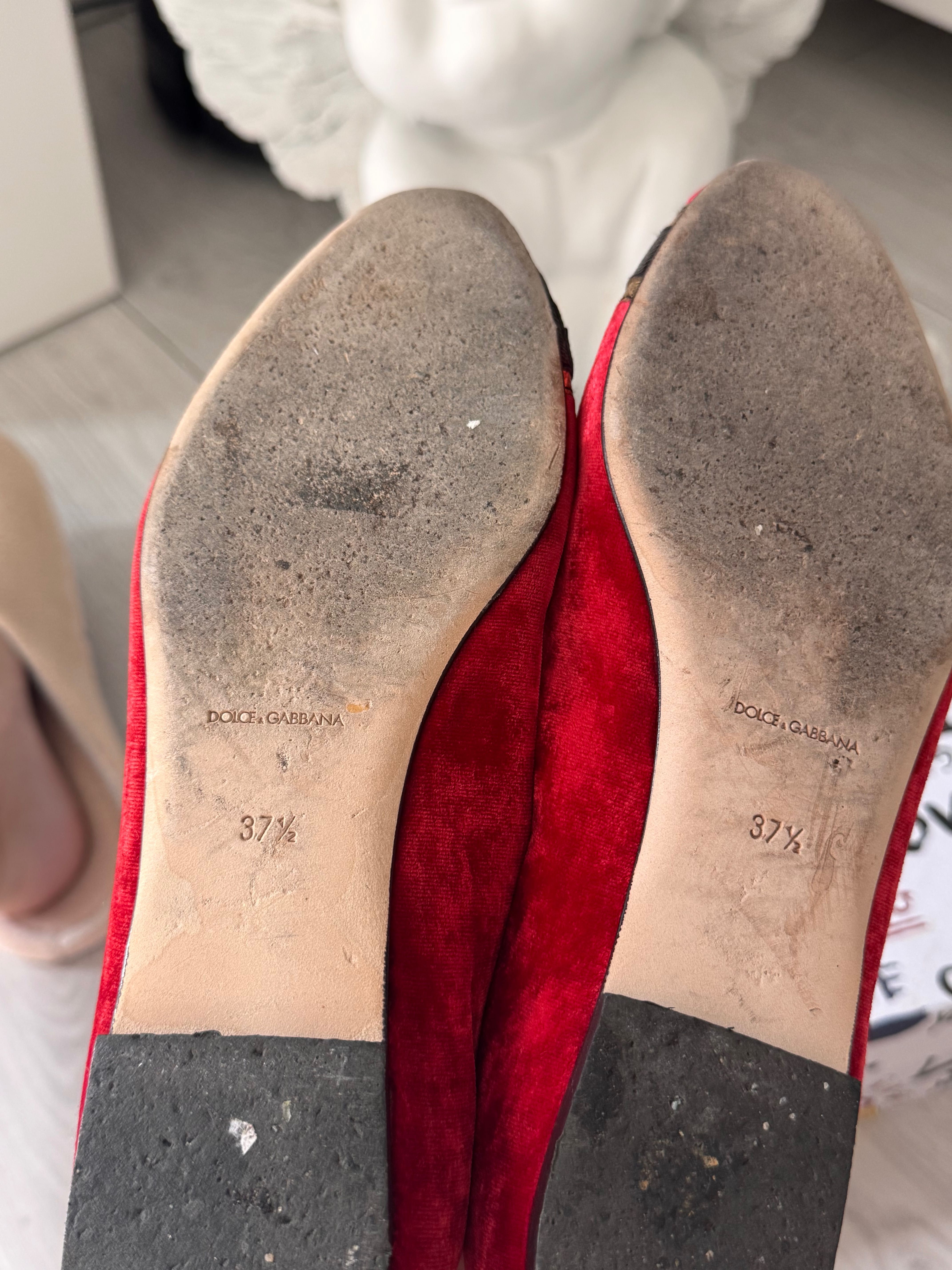 Балетки Dolce Gabbana идеально на 37 или 37.5
