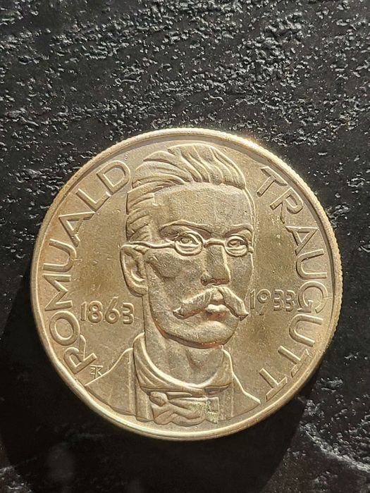 Srebrna moneta 10 złotych Romualt Traugutt 1863 - 1933