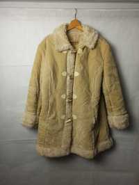 90s Vintage Penny Lane Style Faux Suede Coat