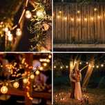 #HIT# GIRLANDA OGRODOWA 10METROW  25 żarówek+ 2 w prezencie.