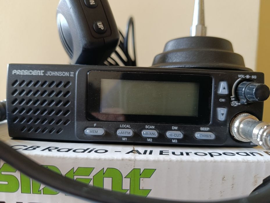 CB Radio Prezydent Johnson II antena
