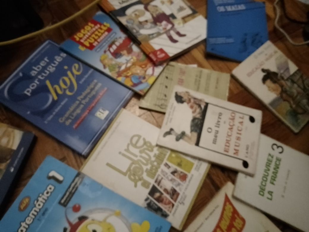 Vários Manuais saldos a partir da Pré até ao 10-Ano e outros Desde 2E.
