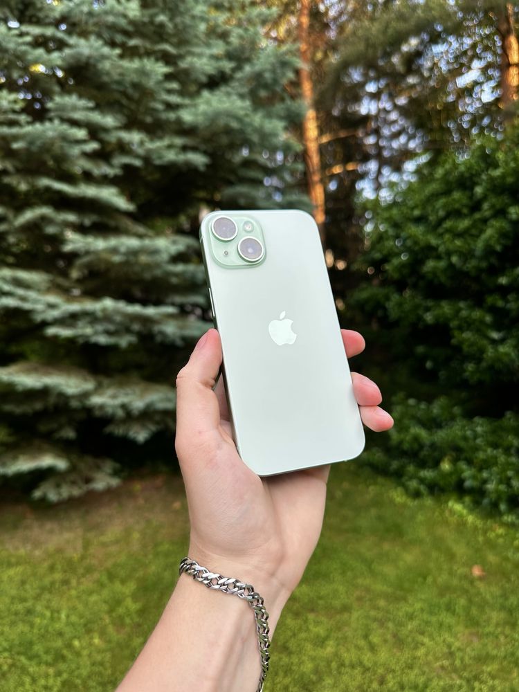 iPhone 15 128 GB Green Neverlock