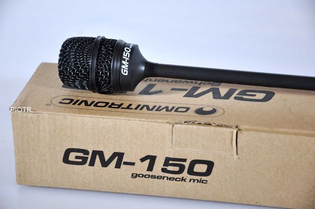 Nowy mikrofon Omnitronic GM-150.