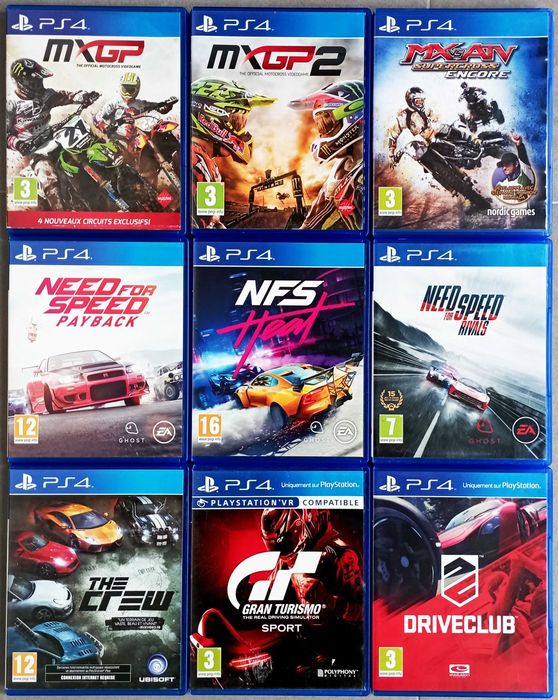 Jogos Corrida Playstation 4 (PS4)