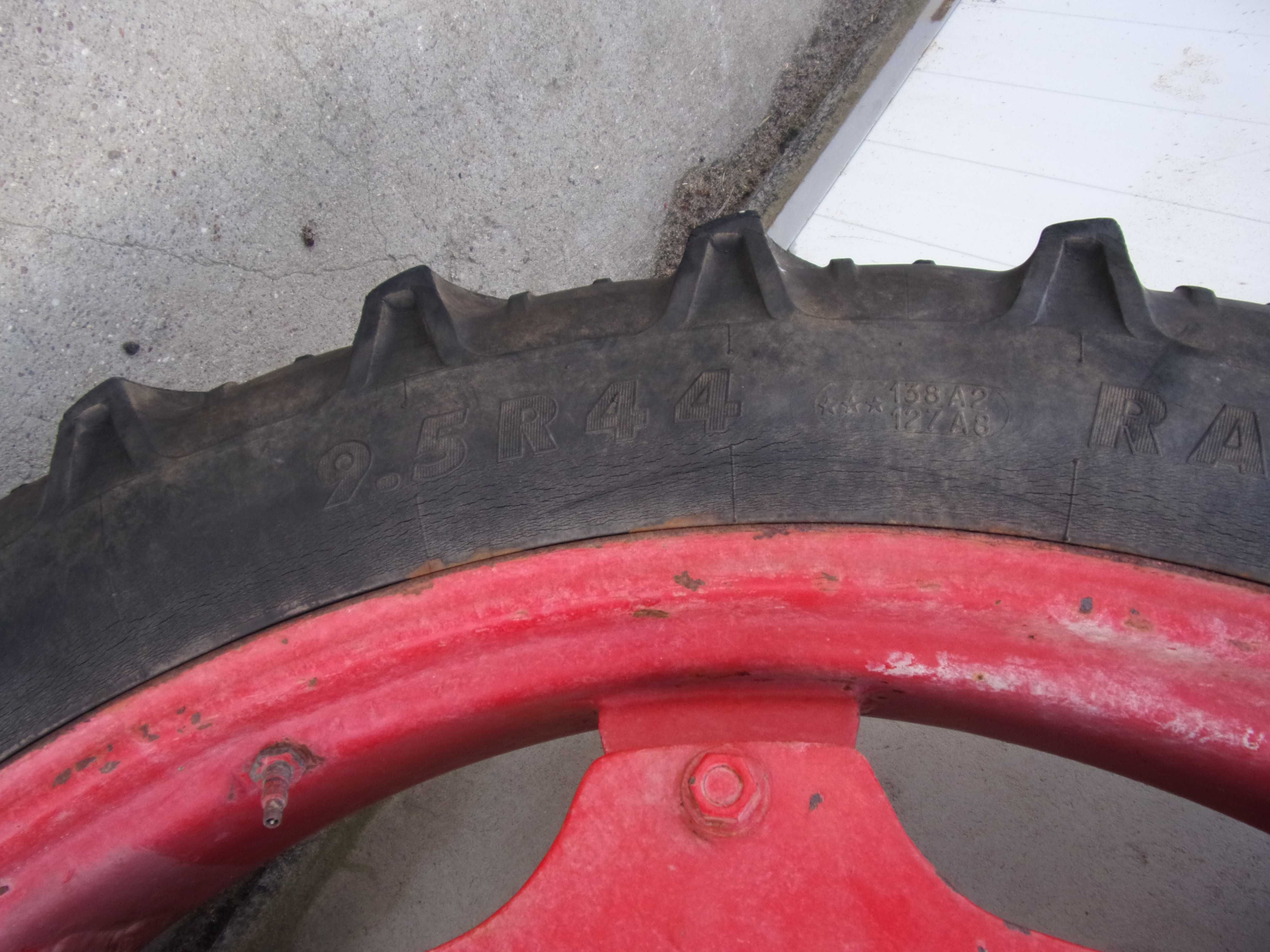 Koła wąskie opryskiwacz 9,5 x 44 fendt mf valtra zetor ursus