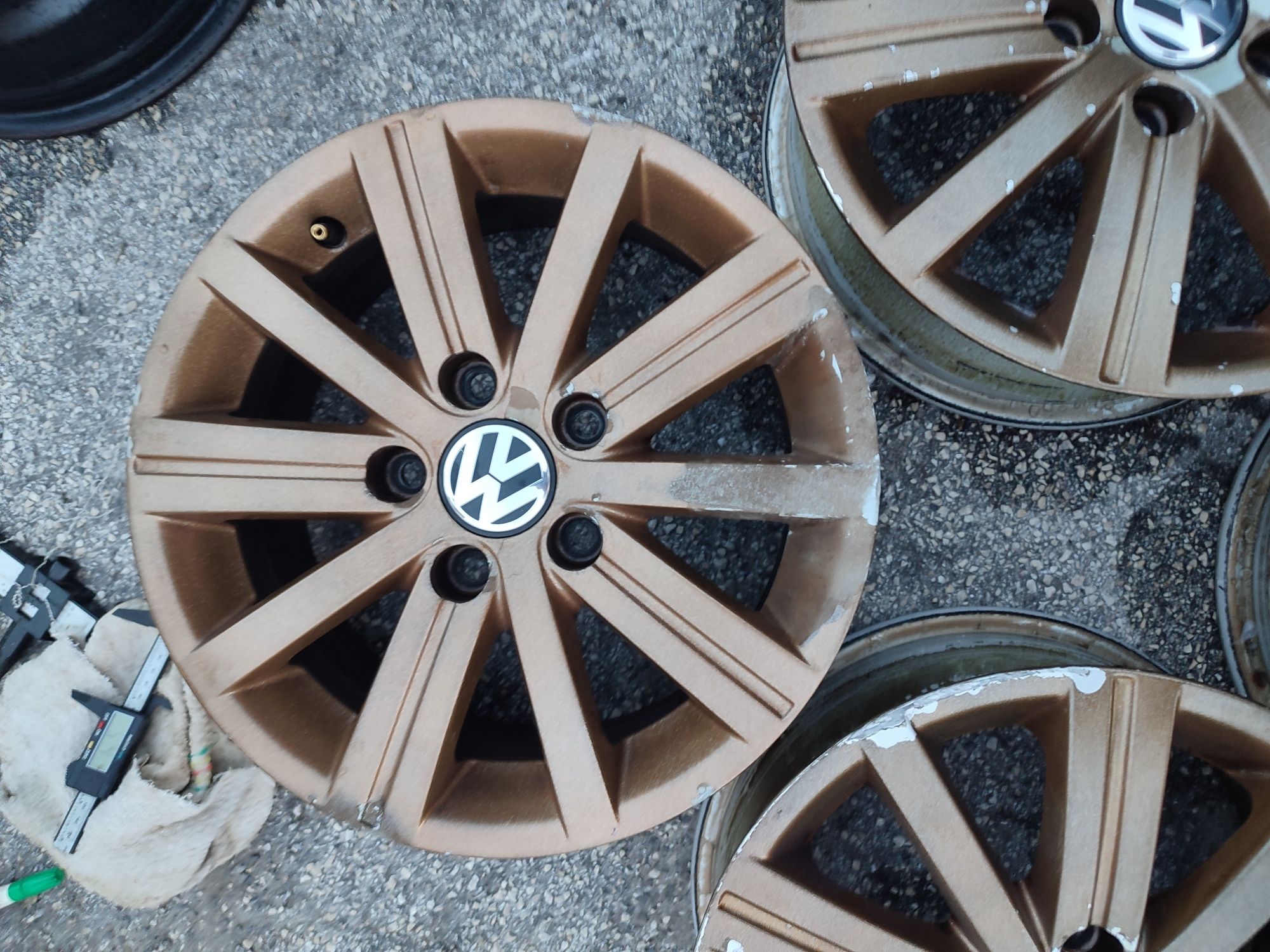 Komplet felg do VW 5x112 15cali 6.5J et50 osadzenie 57.1