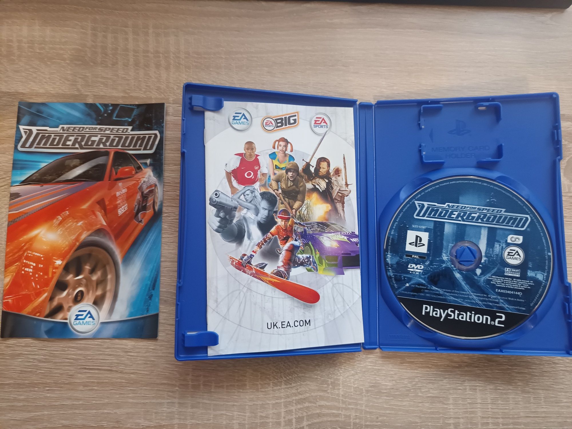 NFS Underground PS2