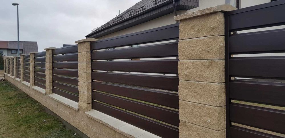 Przęsło Horyzontal 200x120 cm RAL 7016 – nowoczesny styl i solidność
