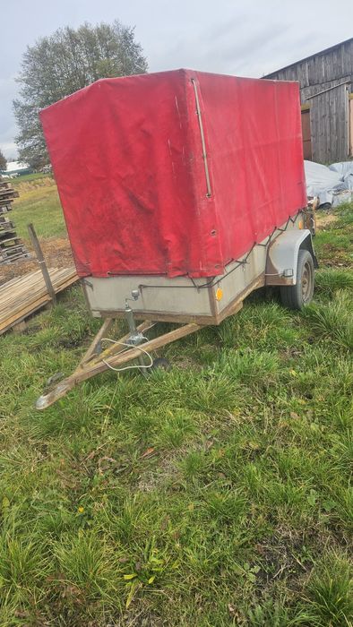 Przyczepka samochochodowa do 750 dmc zarejestrowana ubezpieczona