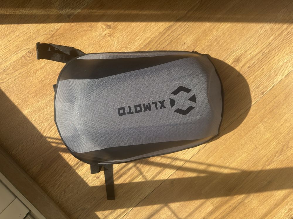 Mochila XL Moto preto e cinza