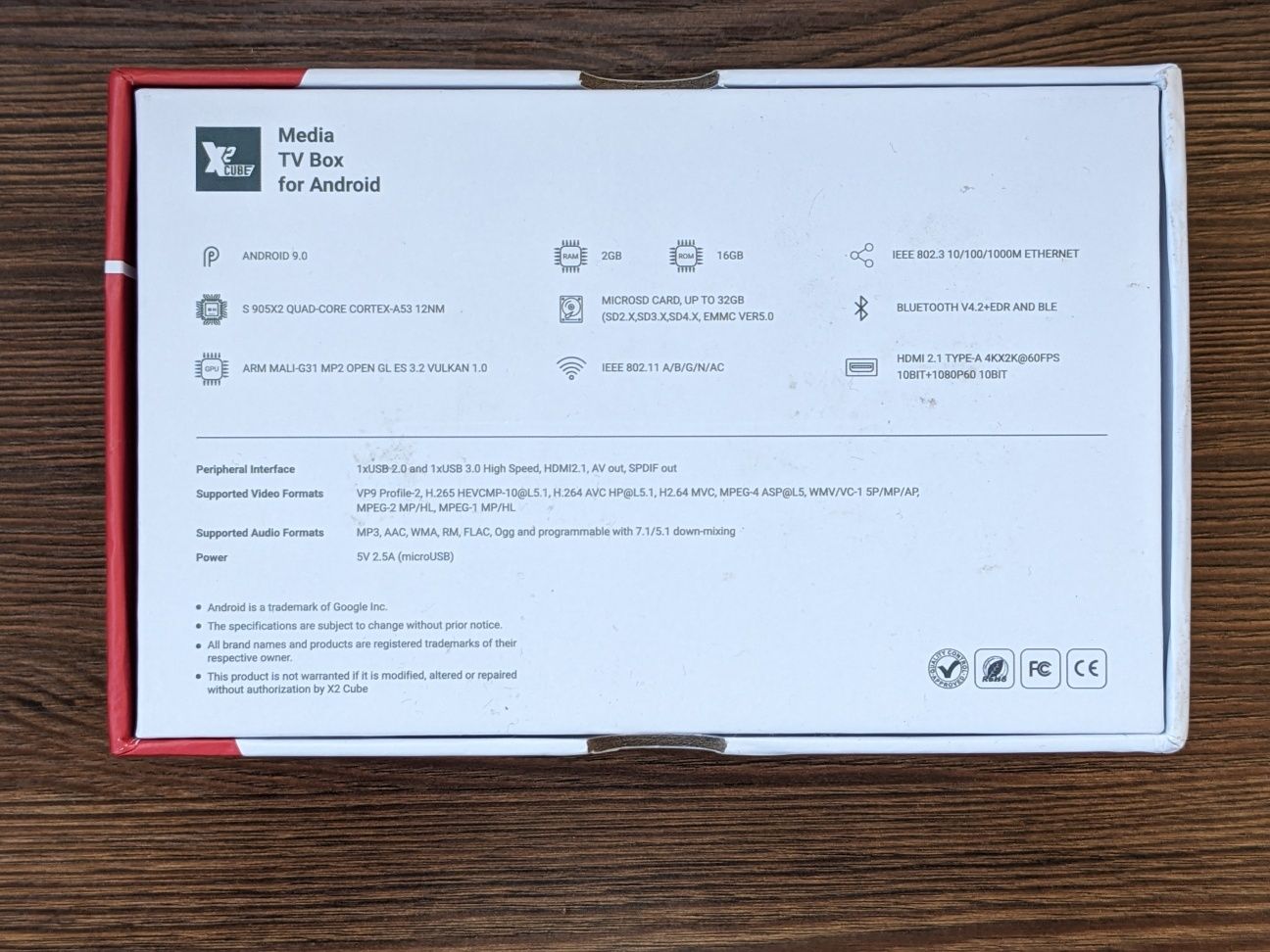 Приставка, TV Box, Медіаплеєр UGOOS X2 Cube