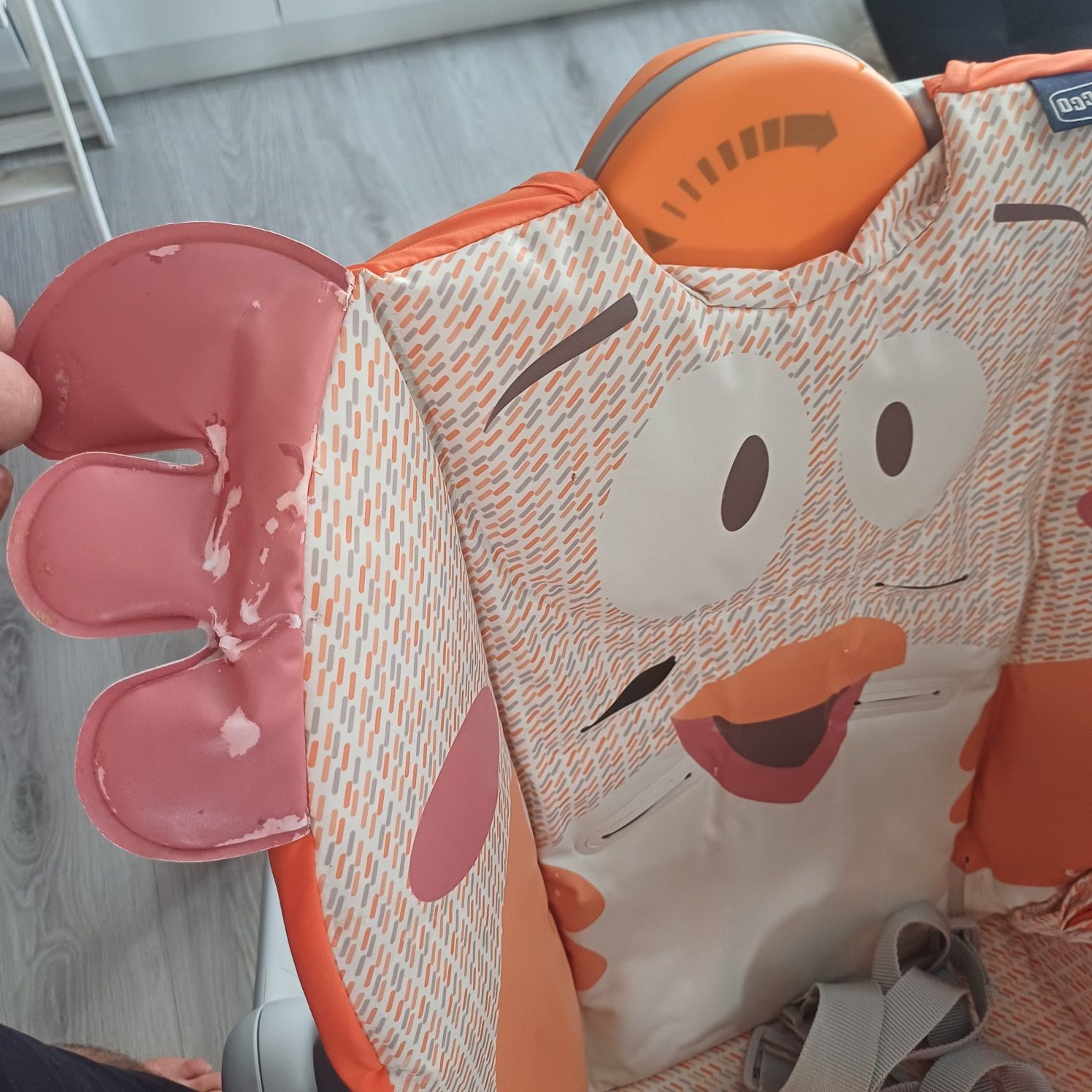 Стільчик для годування Polly 2 Start, 4-х колісний