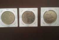 Lotes de 3 moedas comemorativas de 200 escudos (lotes 1 a 8)