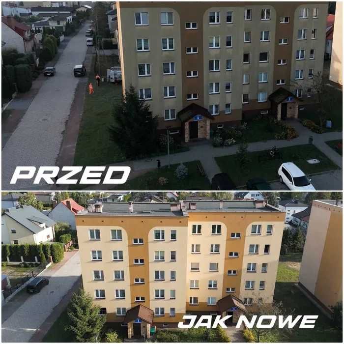 Mycie, czyszczenie, impregnacja: dachów, elewacji, kostki brukowej