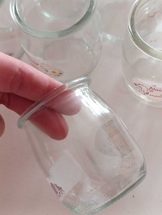 Małe słoiki słoiczki słoiki na świece hand made dekoracje