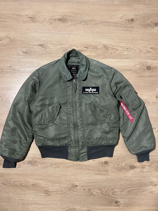 Вінтажний бомбер Alpha Industries cwu 45