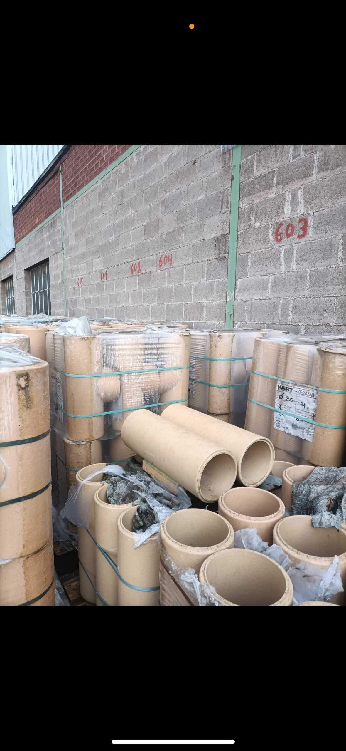 System Kominowy Ceramiczny , Wkład  Kominowy  FI 160, FI 180, FI 200