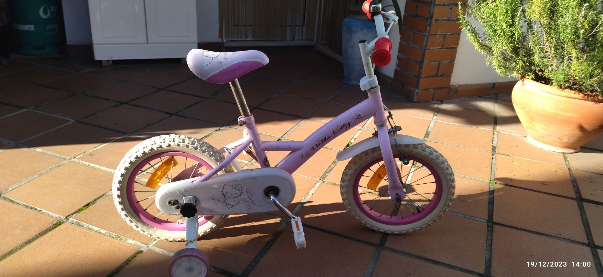 Bicicleta Hello Kitty