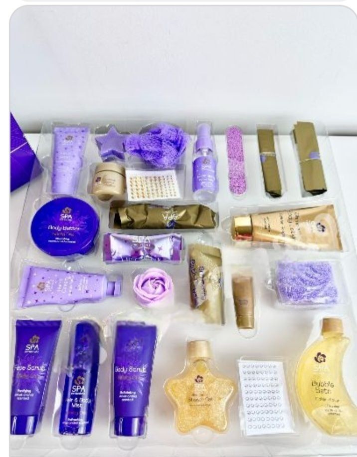 адвент календар Spa серії з доглядовою косметикою для тіла та обличчя
