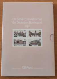 Річний набір поштових марок Німеччина 1987