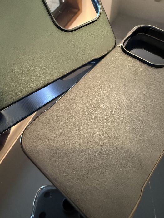 2 Capas em Pele Iphone 15 Pro