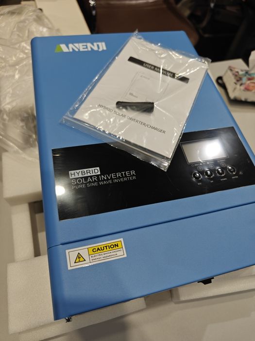24.11 наявність. Гібридний інвертор 6.2 kW MPPT Anenji 48v WiFi