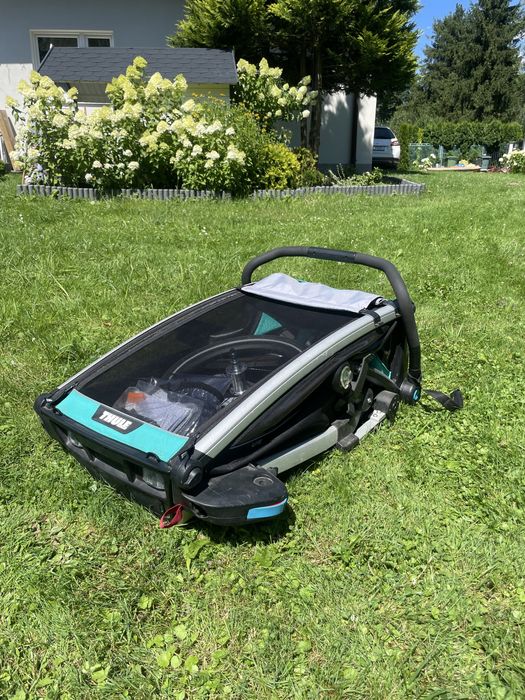 2w1 THULE Chariot Lite 1  przyczepka rowerowa - spacerówka terenowa